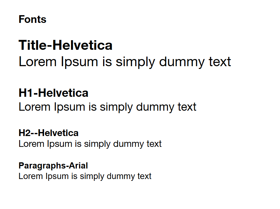 the gallery fonts image