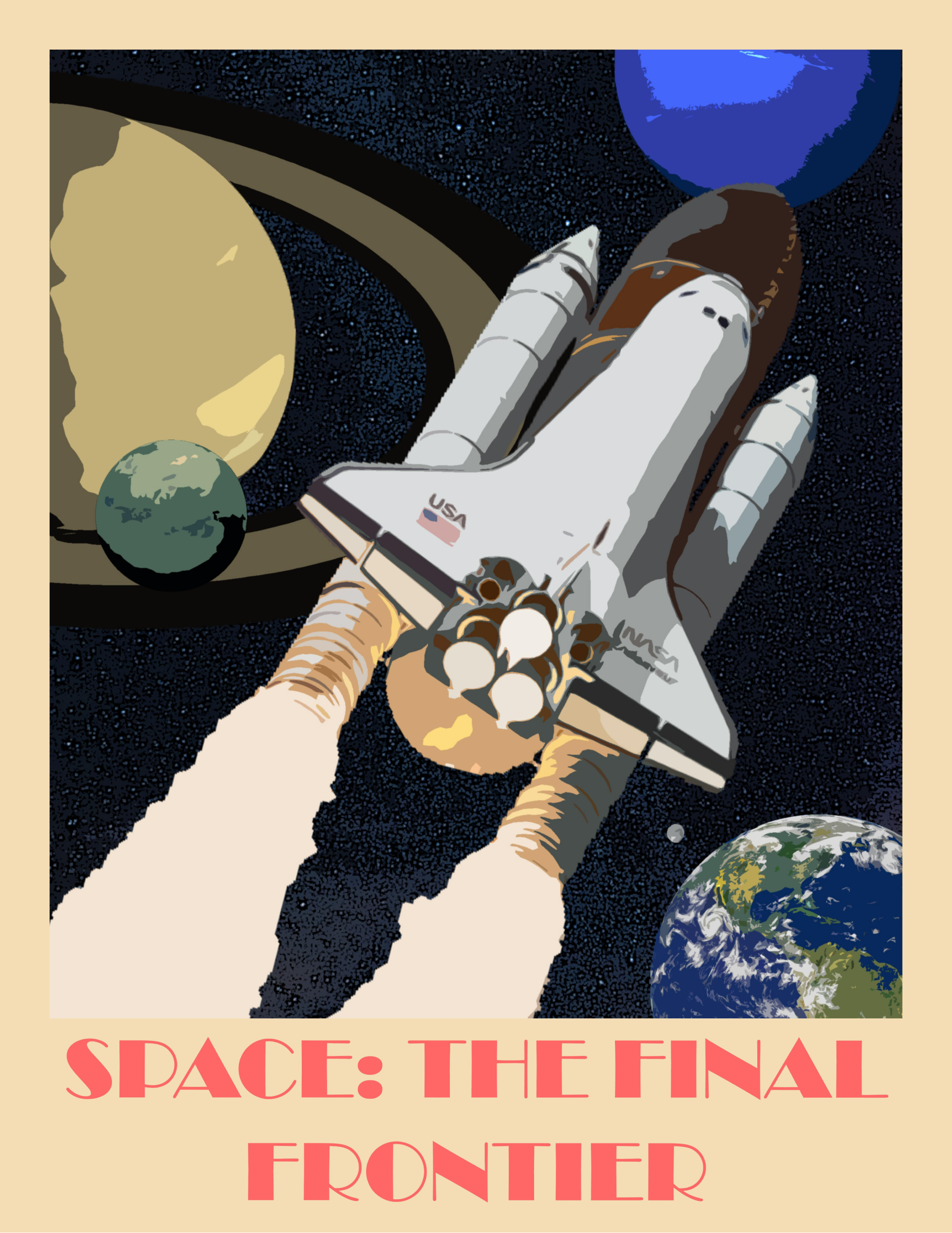 space the final frontier poster image